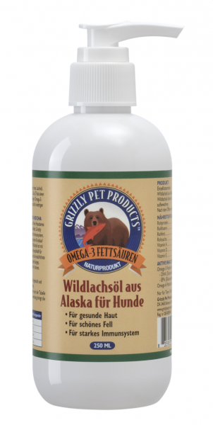 Grizzly Wildlachsöl