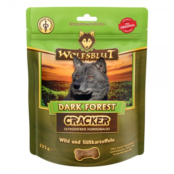 Wolfsblut Cracker Dark Forest mit Wild & Süsskartoffel