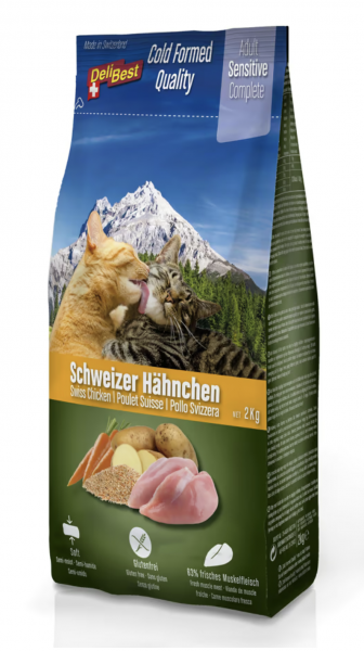 Delibest Adult Premium Complete Sensitive Schweizer Hähnchen
