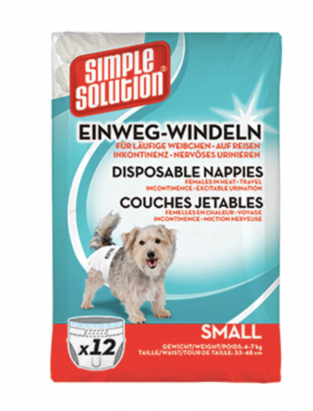 Einwegwindeln für Hündinnen von Simple Solution