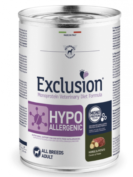 Exclusion Vet Hypoallergenic Adult 400g