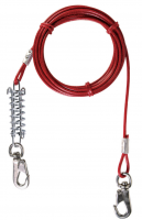 Hofleine Drahtseil isoliert Hofleine Drahtseil isoliert