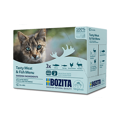Bozita Feline Multibox Häppchen in Sosse