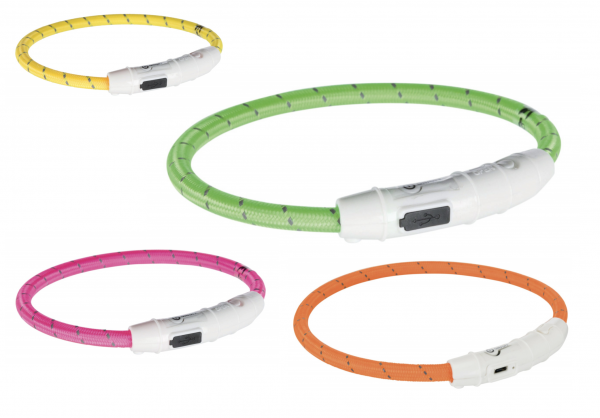 Leuchthalsband USB