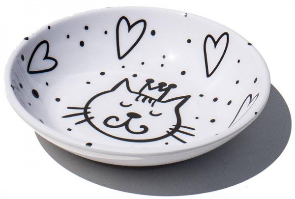 Katzennapf Black and White Crown
