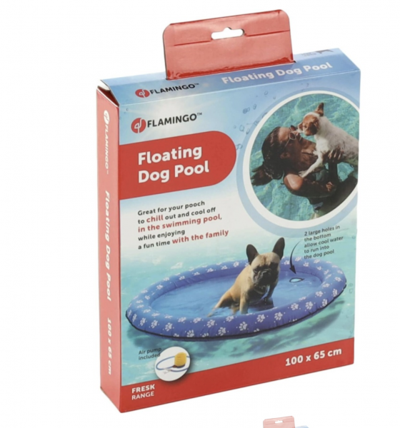Floating Dog Pool 100 x 65cm
