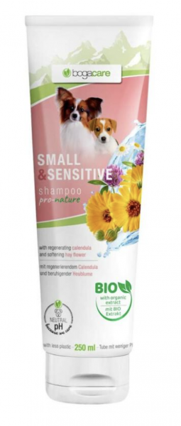 bogacare Shampoo Small + Sensitive Hund 250 ml