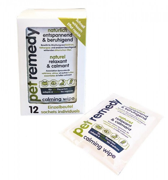 Pet Remedy Wipes 12 Tücher