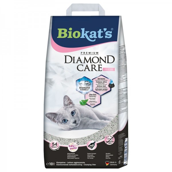 Biokats Diamond Care Katzensand fresh 8 liter