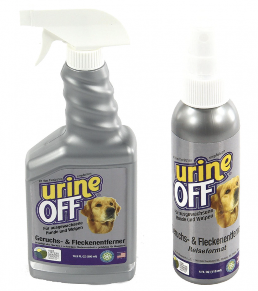 Urine OFF dog, Geruchs- und Fleckenentferner