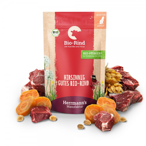 Herrmann´s Bio Nassfutter für Katzen 100gr.