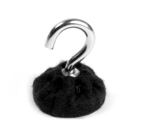 Magnethaken zu Schattennetz mit Haken und Filz 4er Set