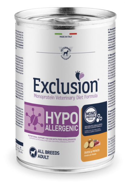 Exclusion Vet Hypoallergenic Adult 400g