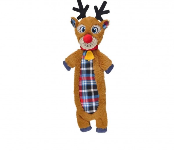 Weihnachtsplüsch Rentier mit Knistergeräuschen