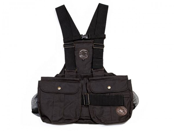 Mystique Dummyweste gewachst braun Gr.S