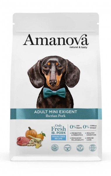 Amanova Adult Mini Exigent Iberian Pork Iberisches Schwein