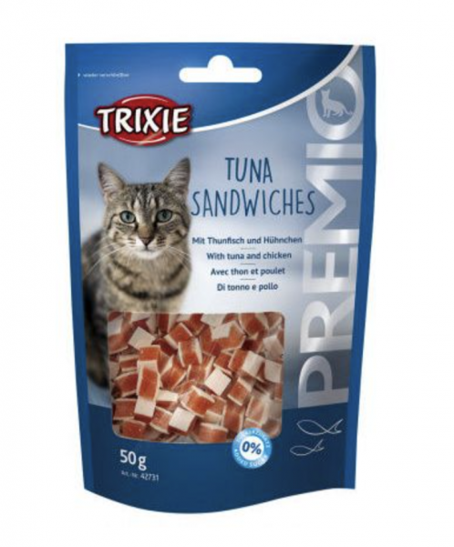 Katzen Snack Tuna Sandwiches