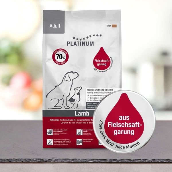 Platinum Adult Lamm & Reis | Trockenfutter | Hund | Animaux