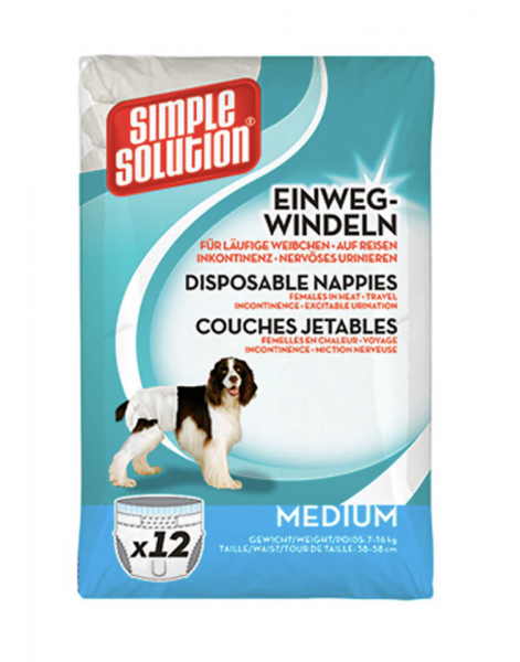 Einwegwindeln für Hündinnen von Simple Solution