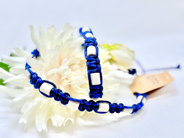 Anti Zeckenhalsbänder EM Keramik Blau