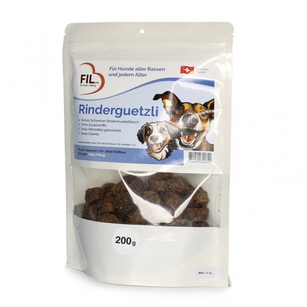 FIL Rinderguetzli Snack SUISSE 200gr.