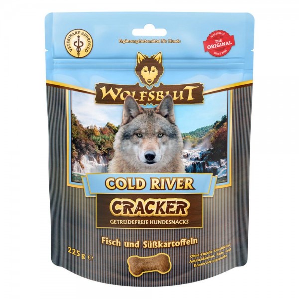 Wolfsblut Cracker Cold River mit Forelle & Süsskartoffel